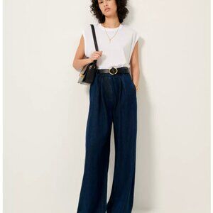 Rinim Wide-leg denim pants - Sessun